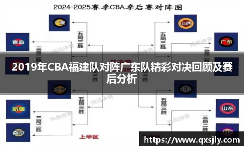 2019年CBA福建队对阵广东队精彩对决回顾及赛后分析